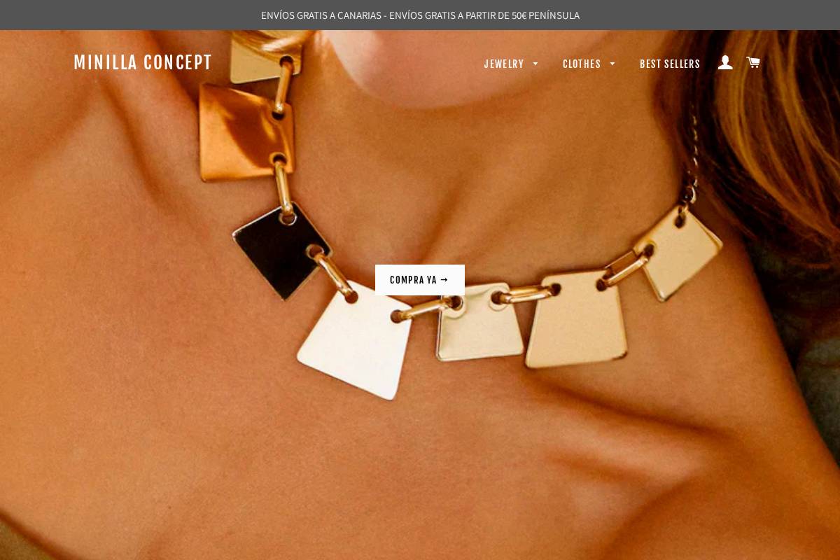 minillaconcept.com homepage screenshot