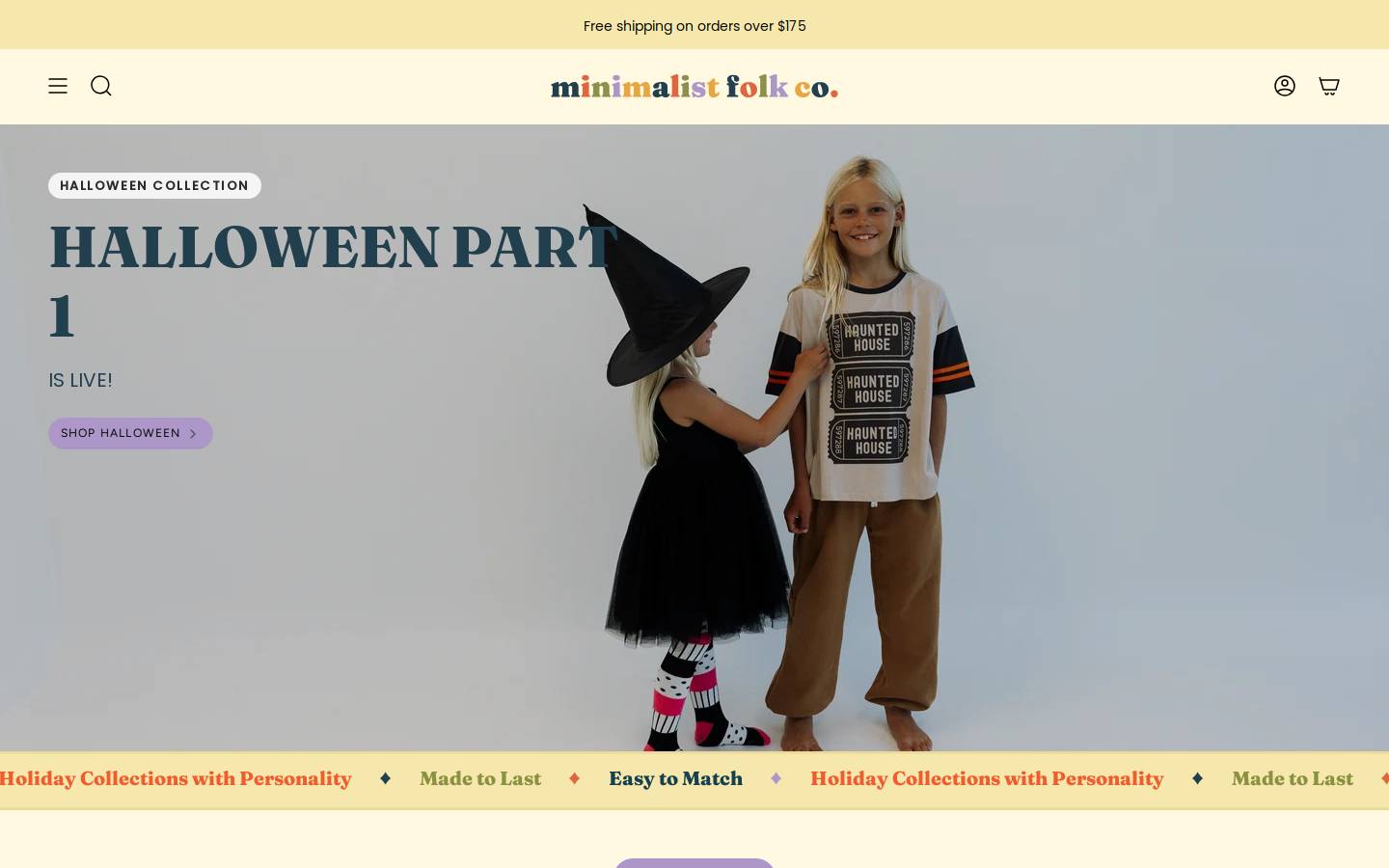 minimalistfolk.co homepage screenshot