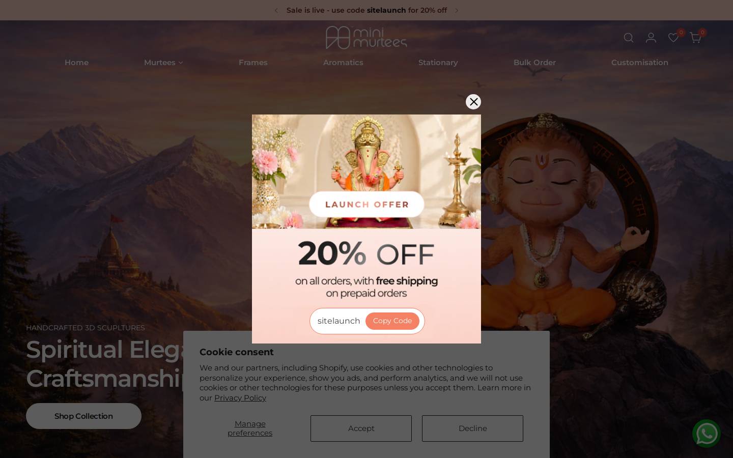 minimurtees.com homepage screenshot