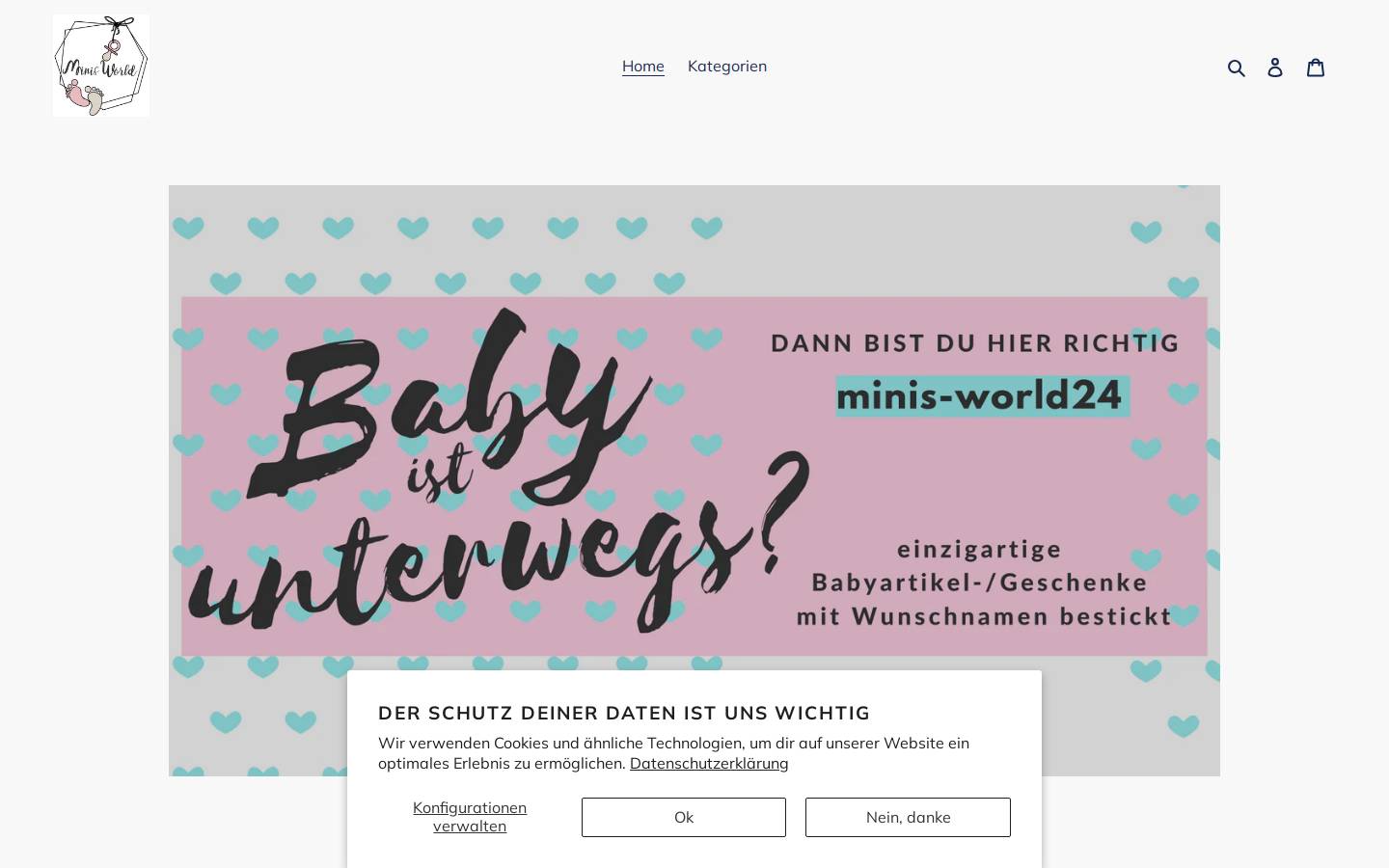 minis-world24.de homepage screenshot