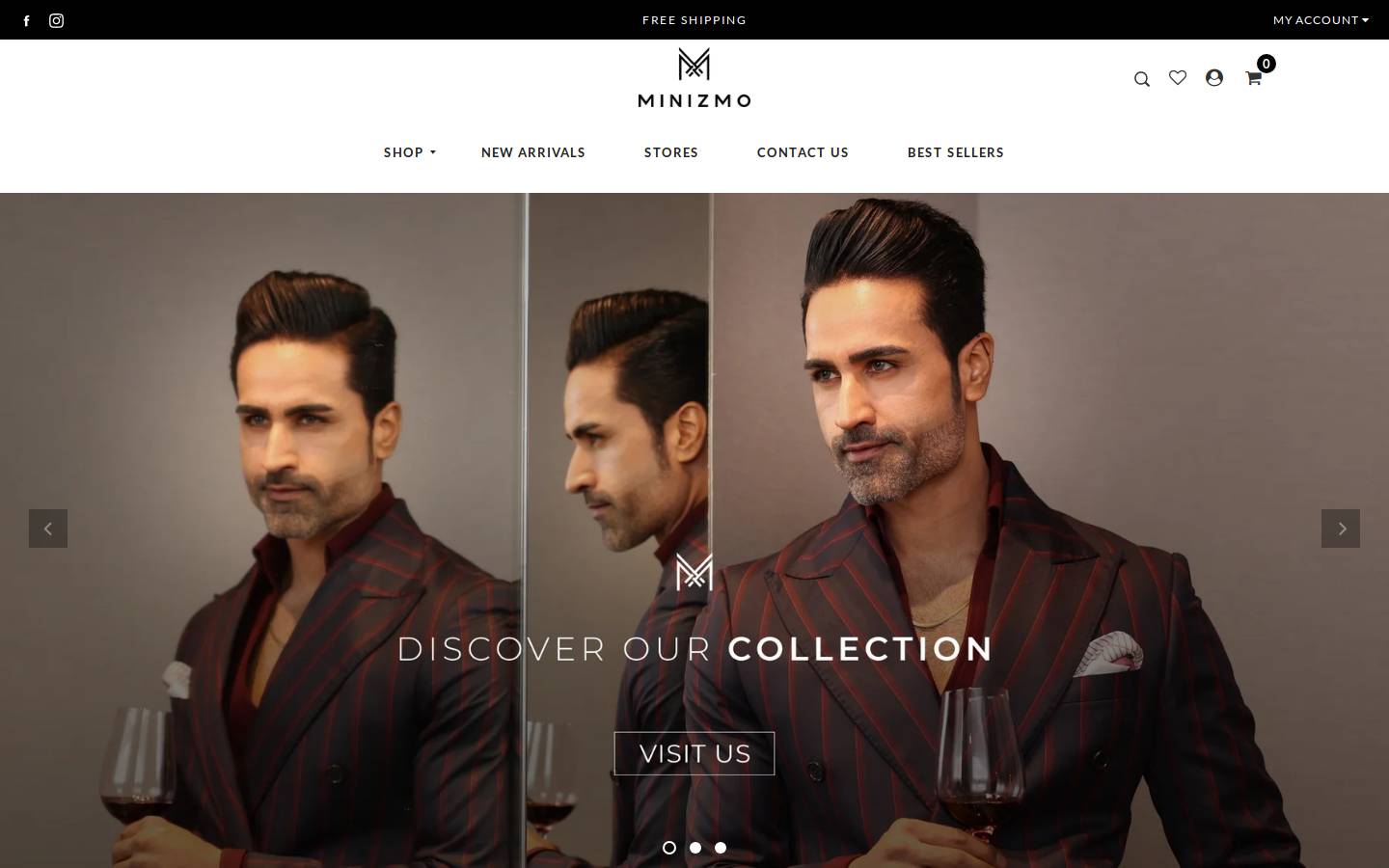 minizmo.com homepage screenshot