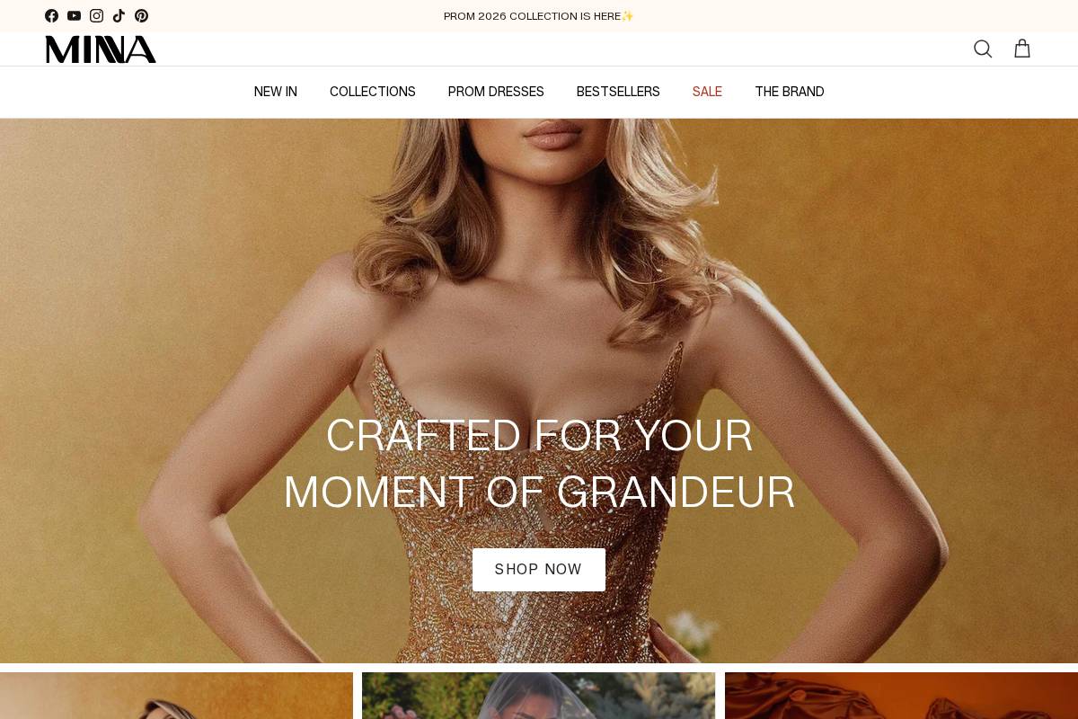 minna.shop homepage screenshot