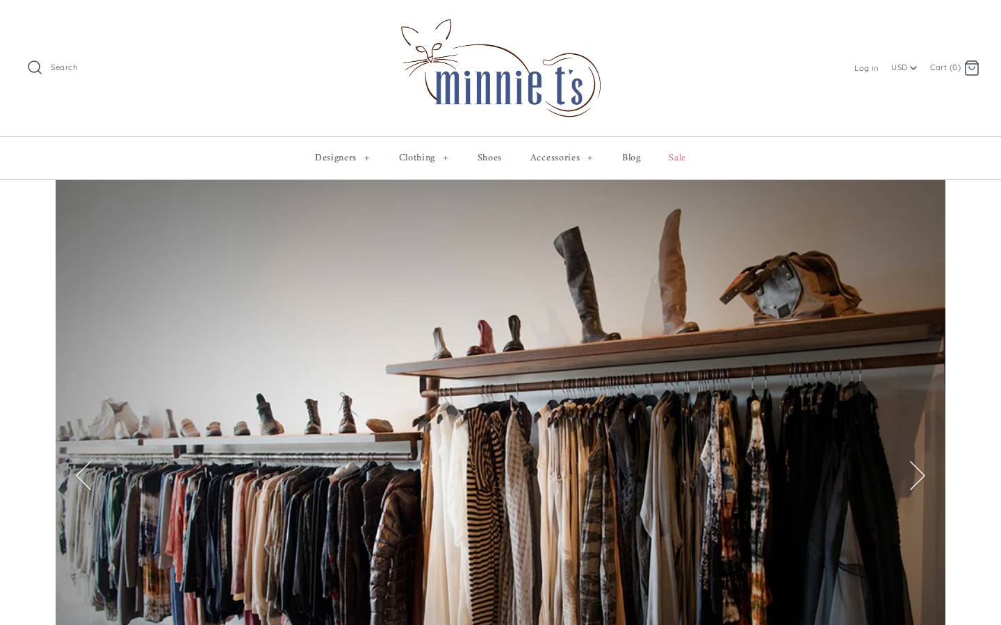 minniets.com homepage screenshot