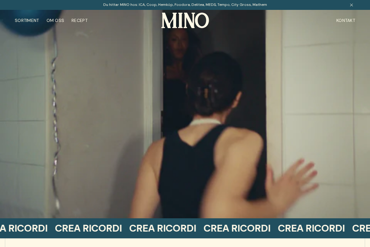 MINO homepage screenshot