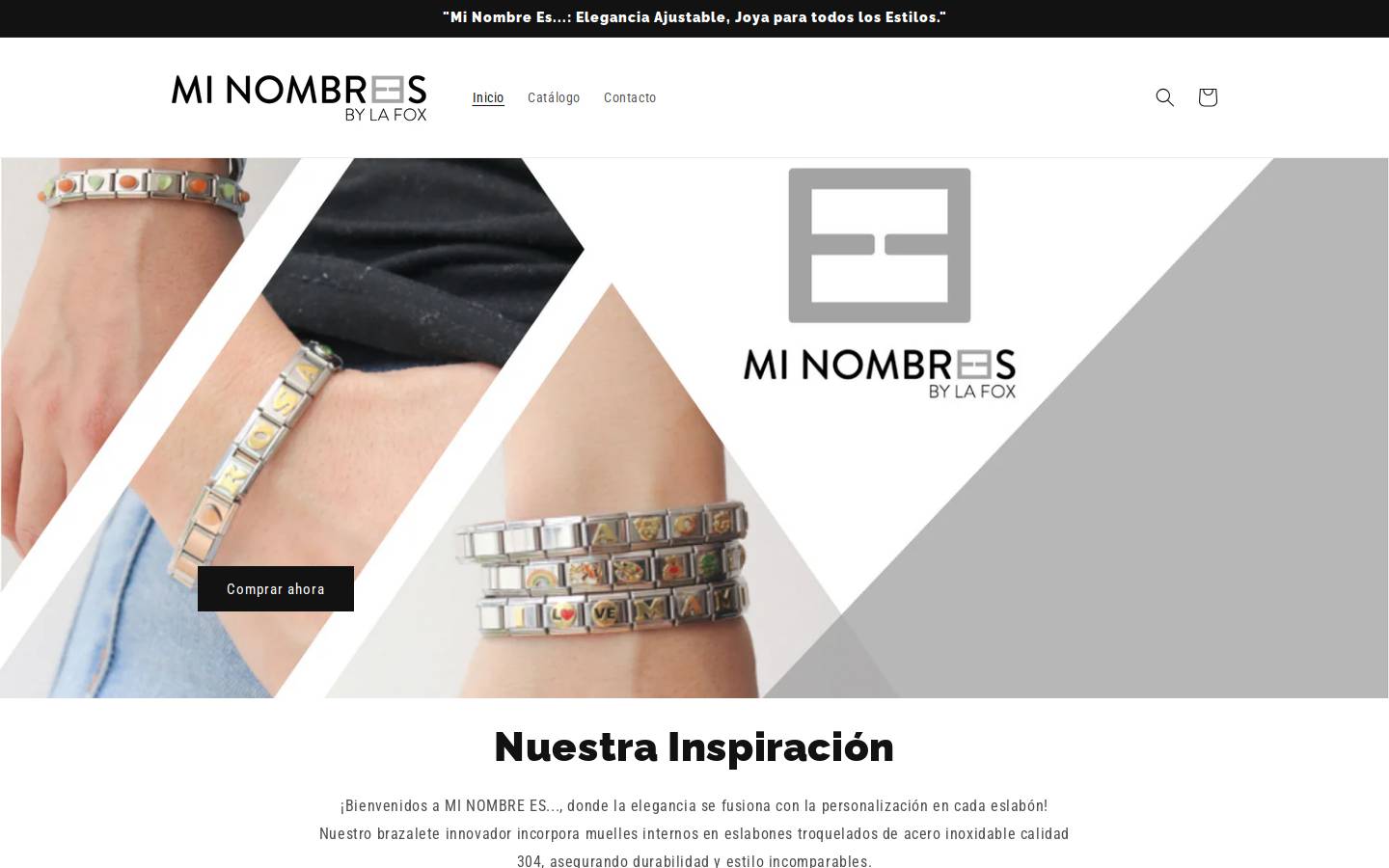 minombrees.com.mx homepage screenshot