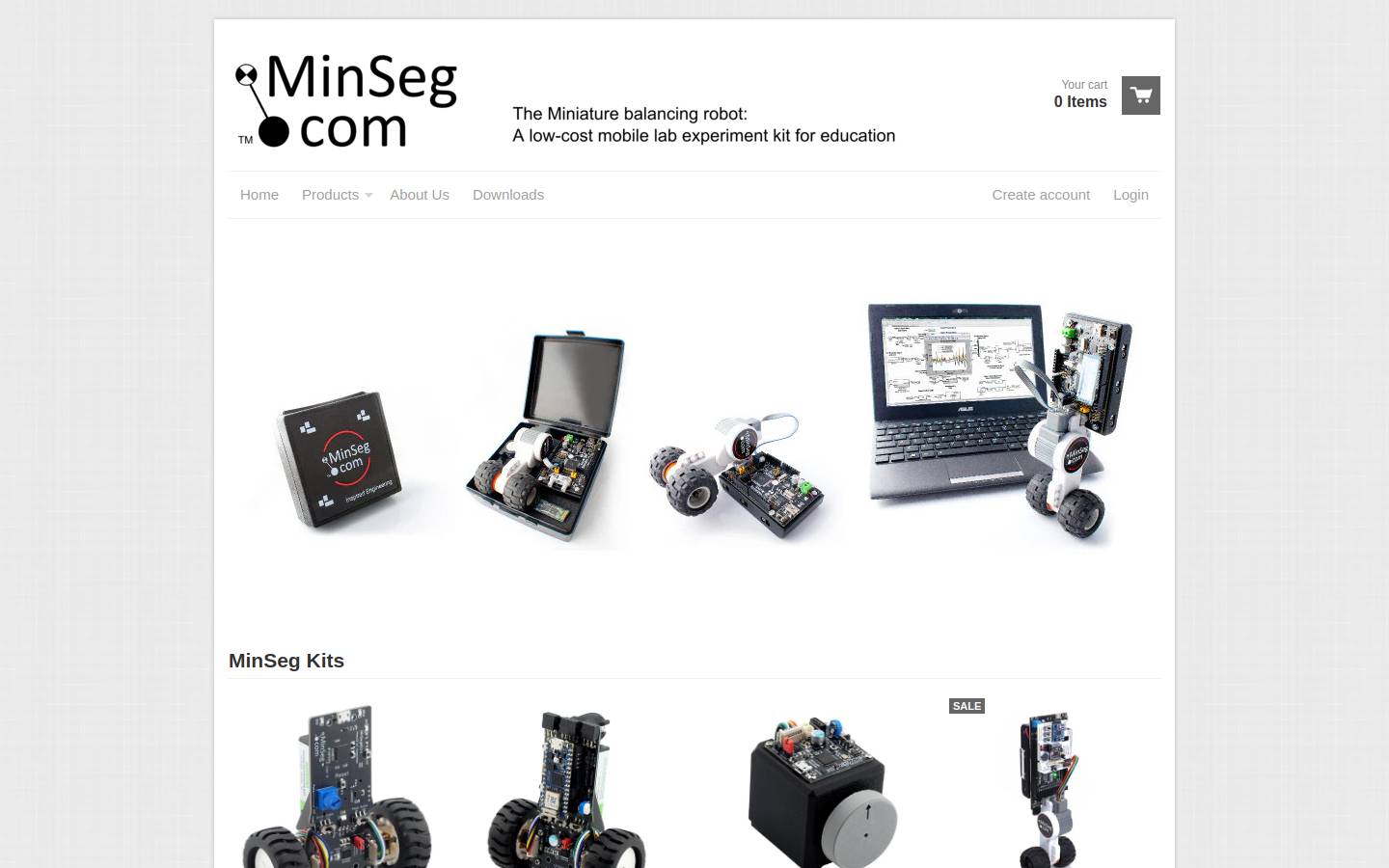 minseg.com homepage screenshot