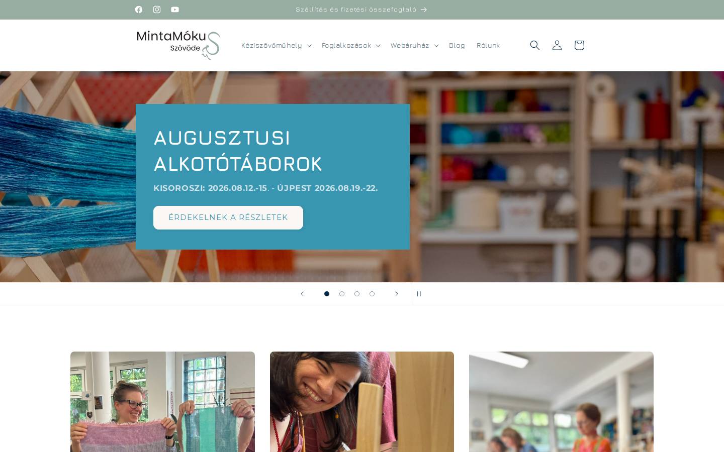 mintamokus.hu homepage screenshot