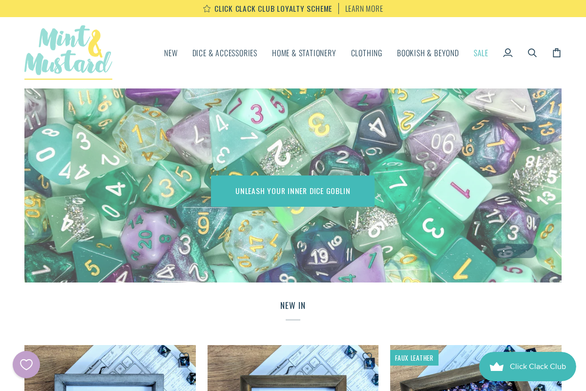 mintmustard.co.uk homepage screenshot
