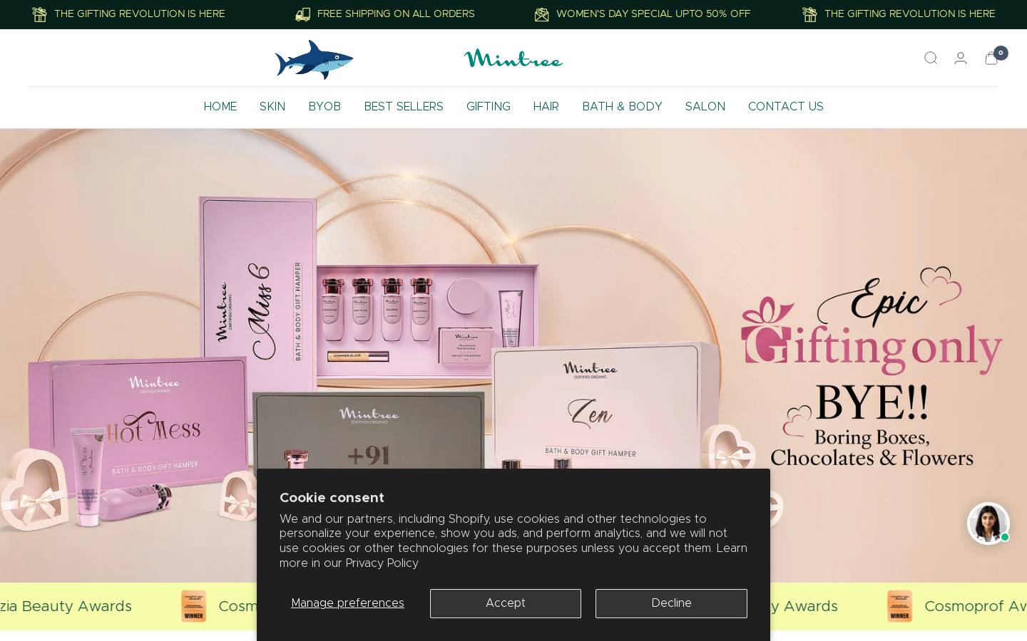 mintree.us homepage screenshot