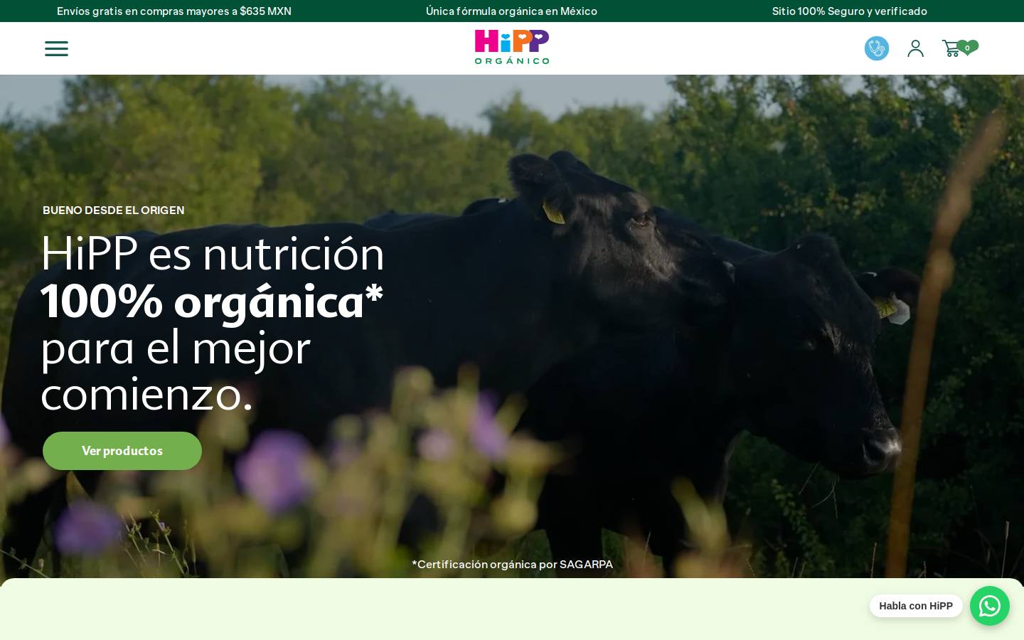 miorganico.com homepage screenshot