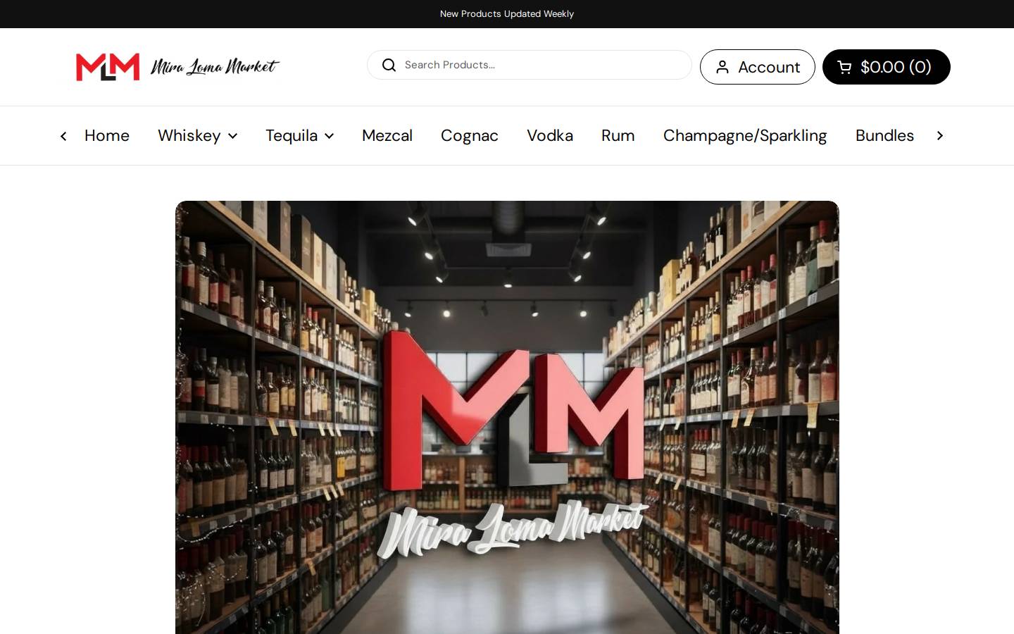 miralomamarket.com homepage screenshot