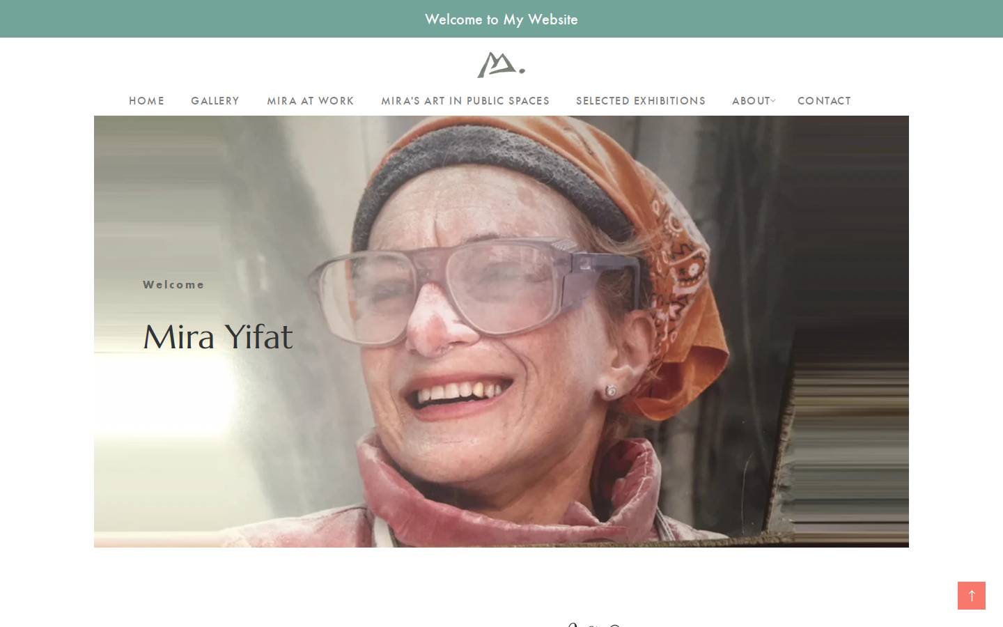 mirayifat.art homepage screenshot