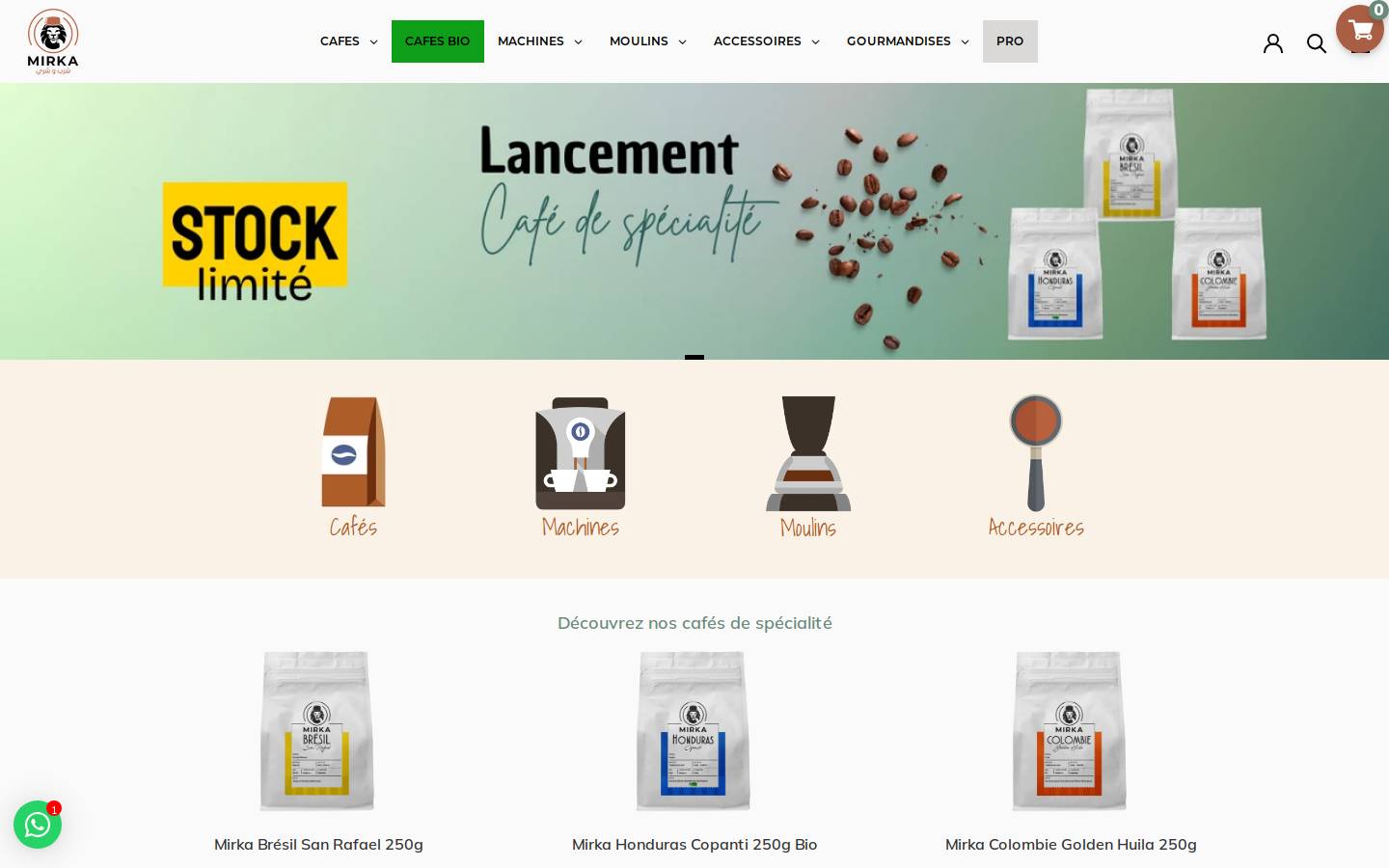 KWH Mirka Ltd. homepage screenshot