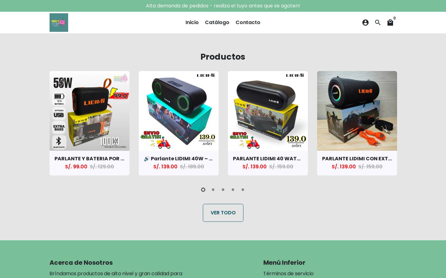 mirkiss.com homepage screenshot