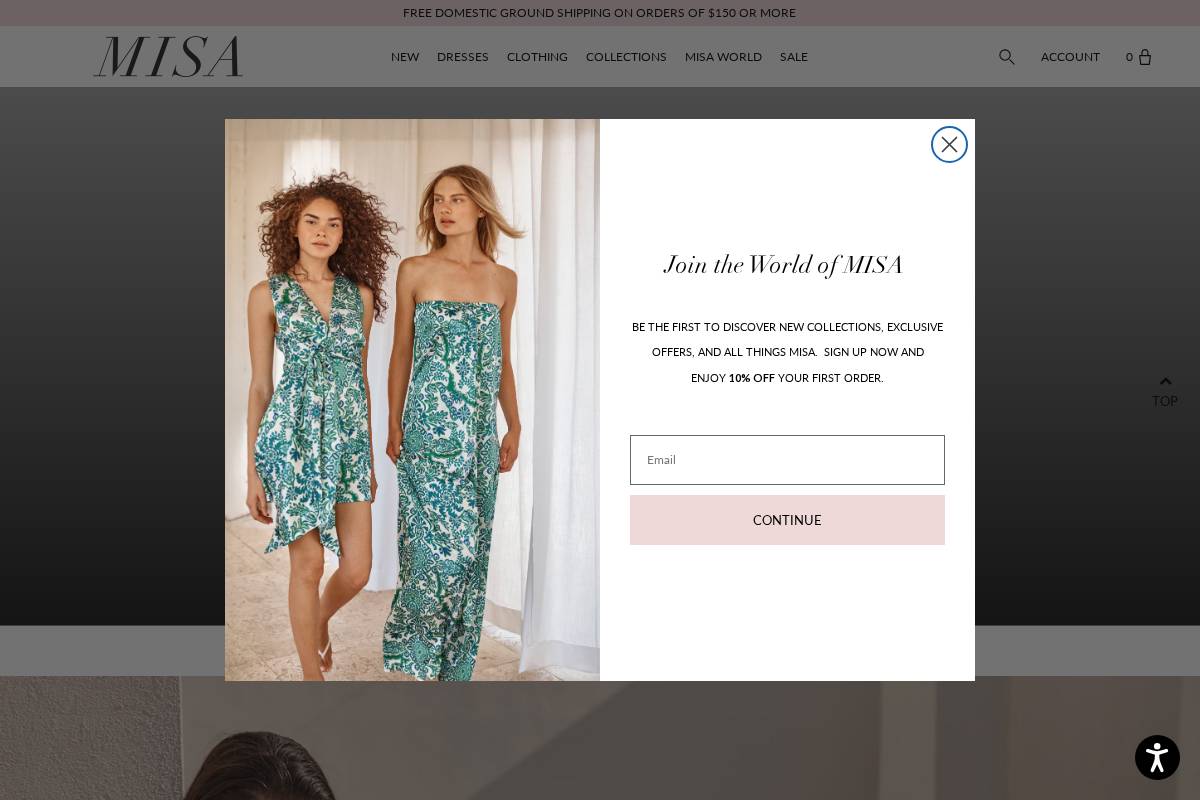 MISA Los Angeles homepage screenshot