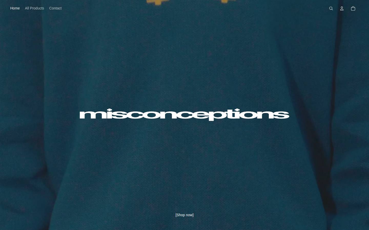 misconceptions.in homepage screenshot