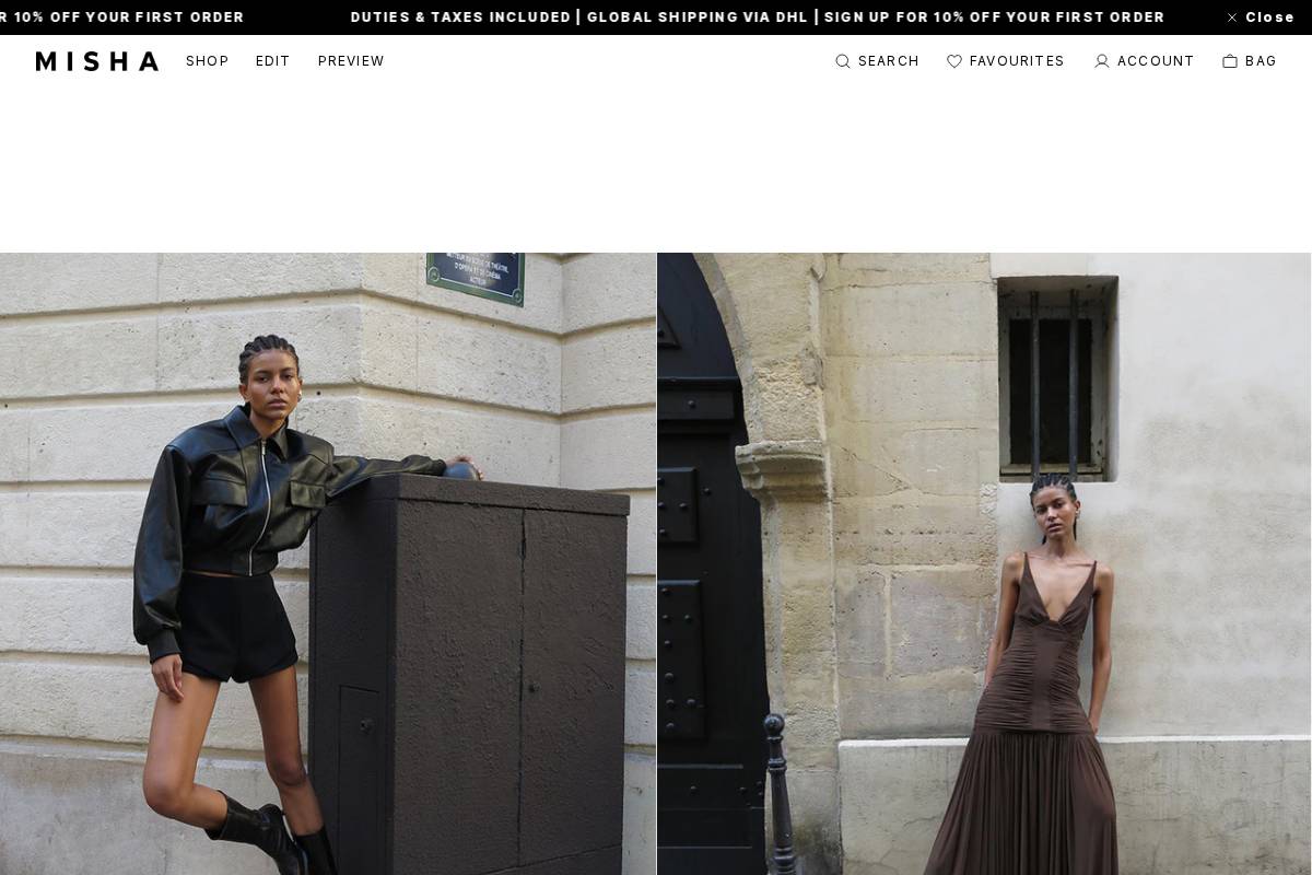 mishaworld.com homepage screenshot