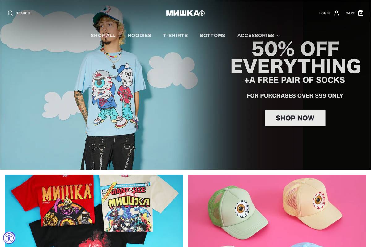 mishkanyc.com homepage screenshot