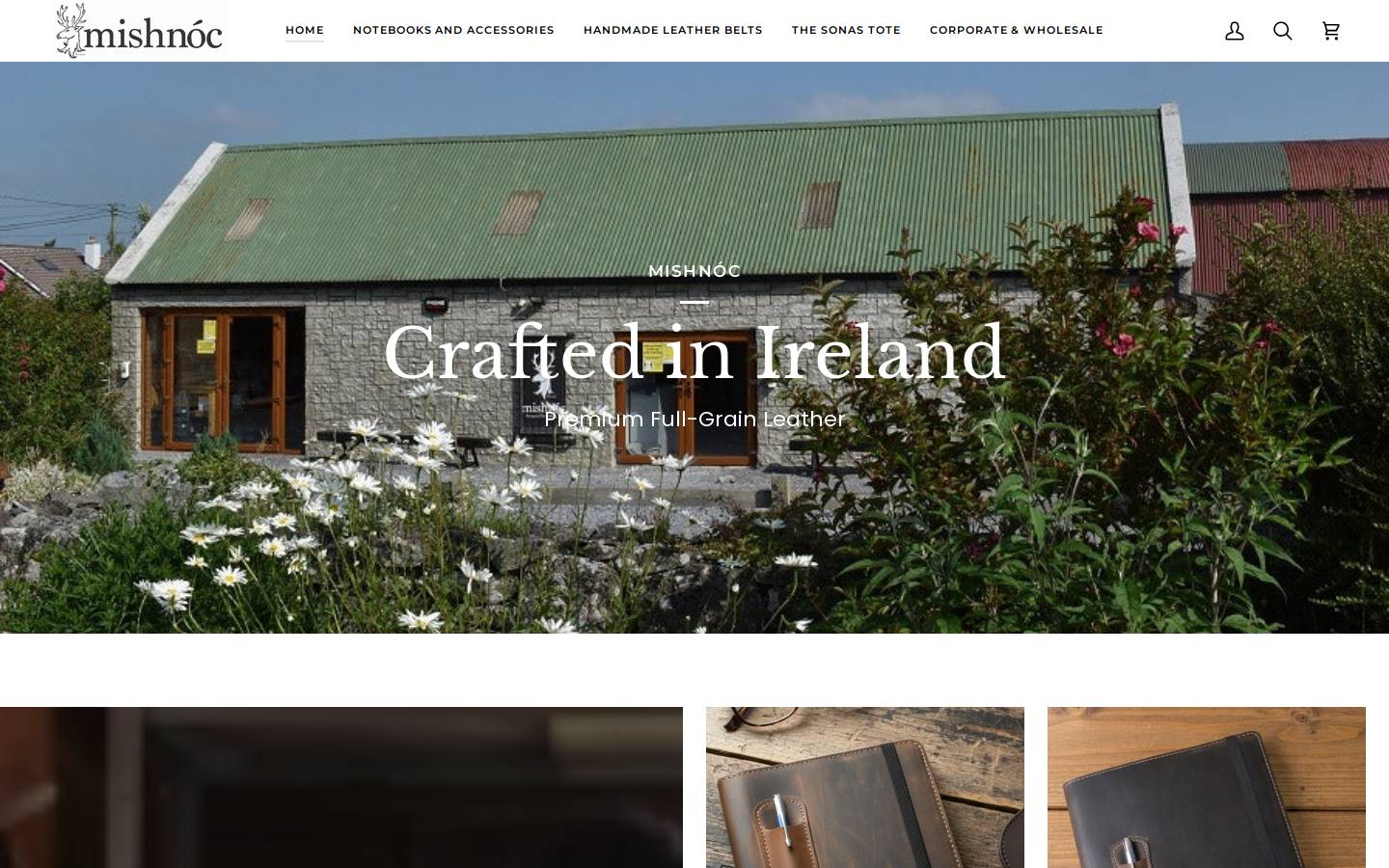 mishnoc.com homepage screenshot