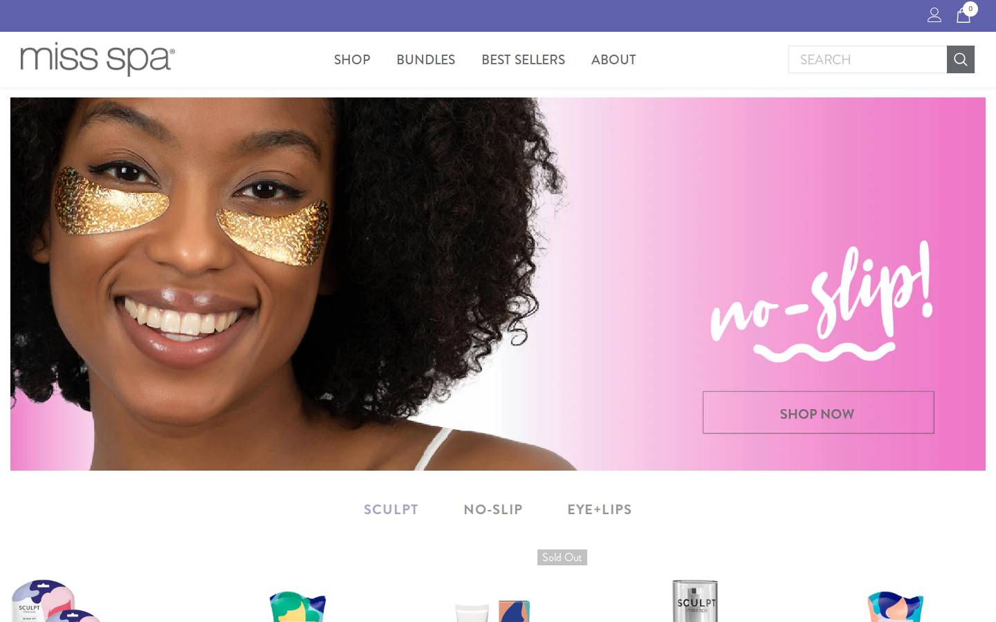 miss-spa.com homepage screenshot