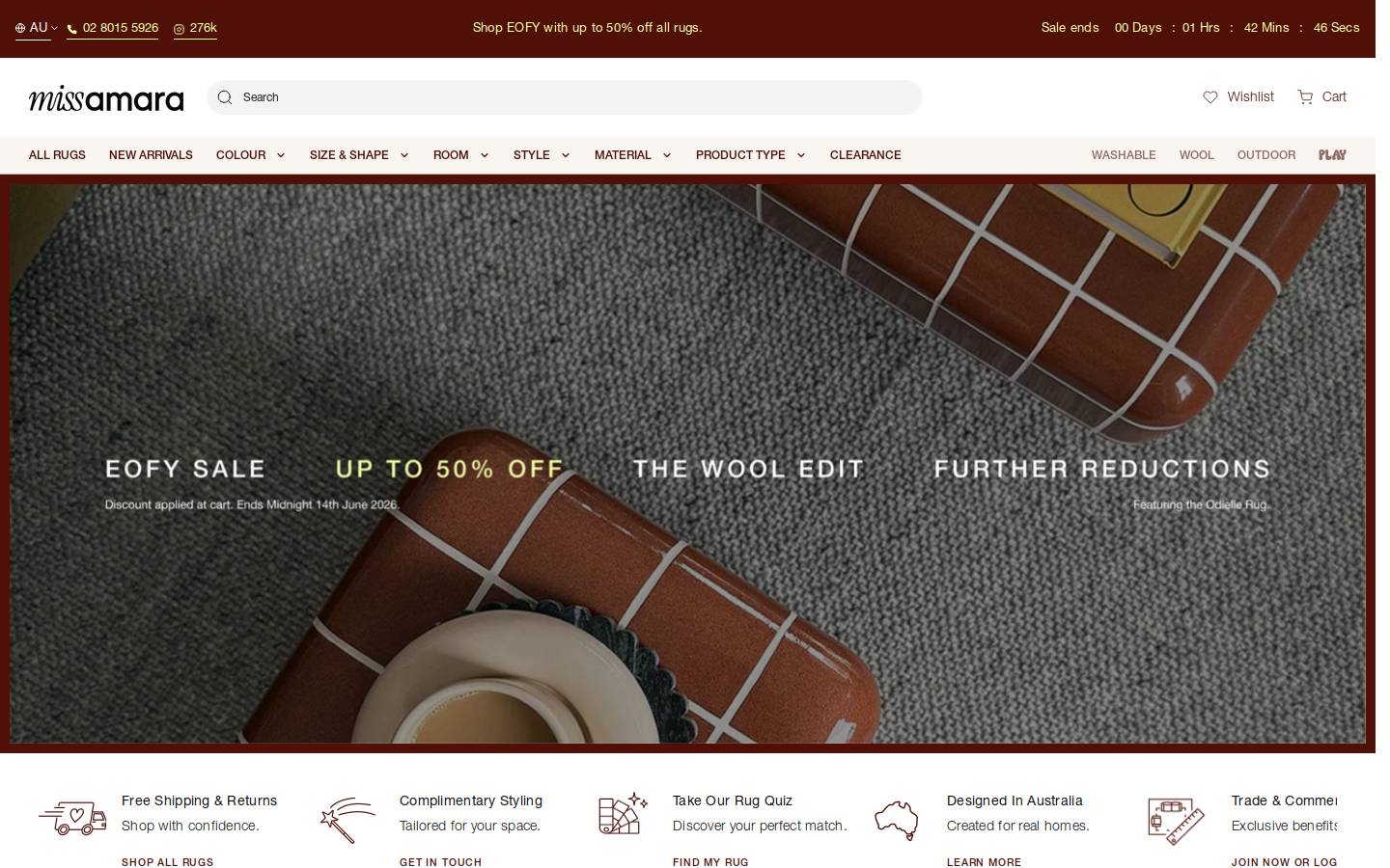 missamara.online homepage screenshot