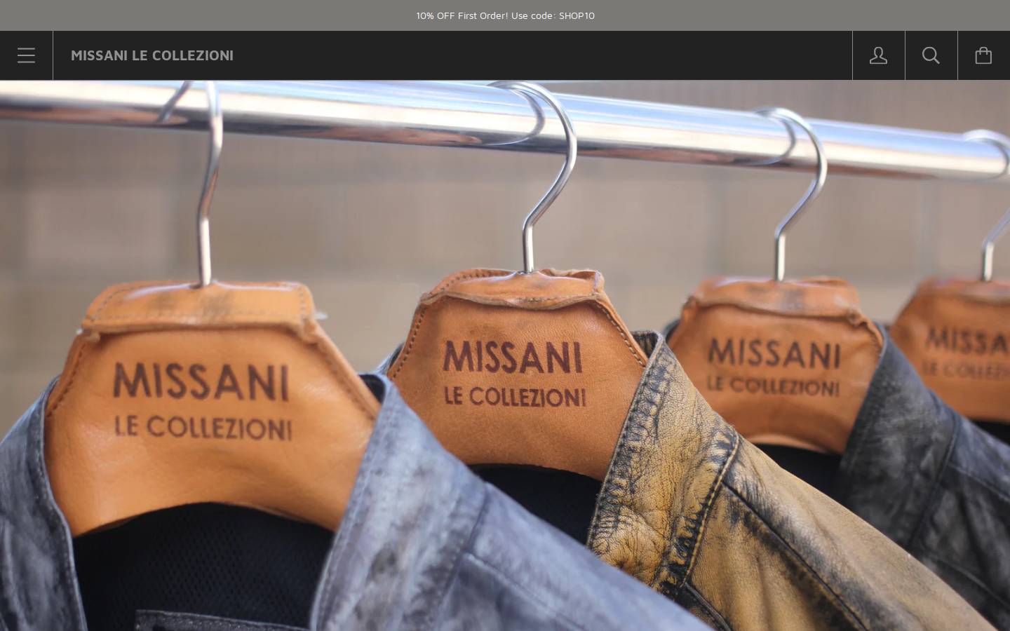 missani.com homepage screenshot