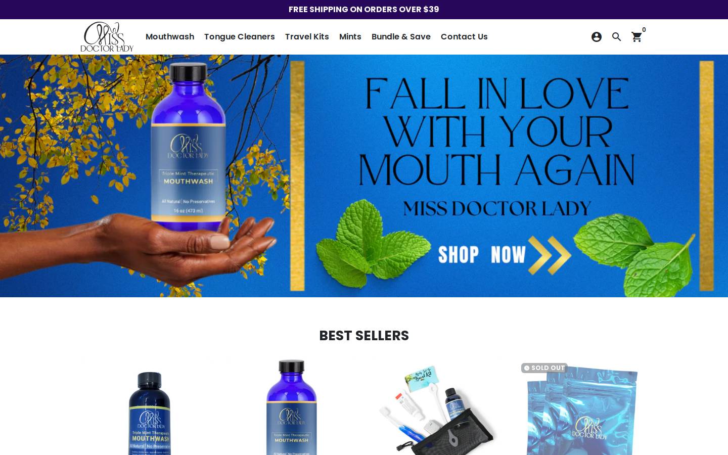 missdoctorlady.com homepage screenshot