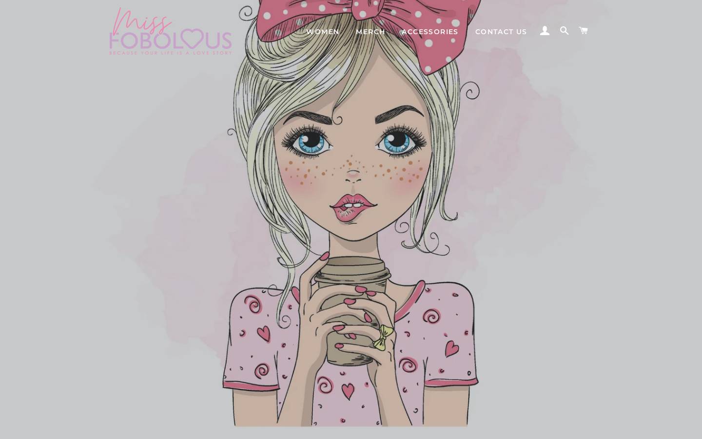 missfobolous.com homepage screenshot