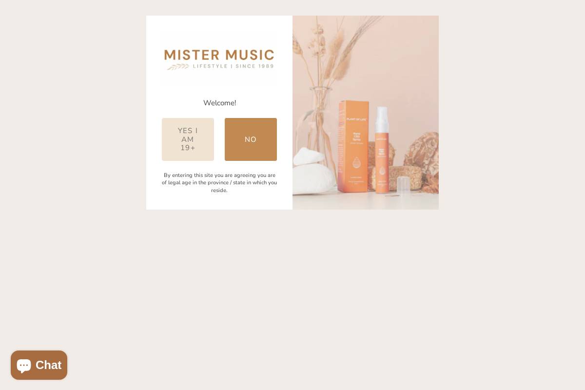 mistermusic.ca homepage screenshot