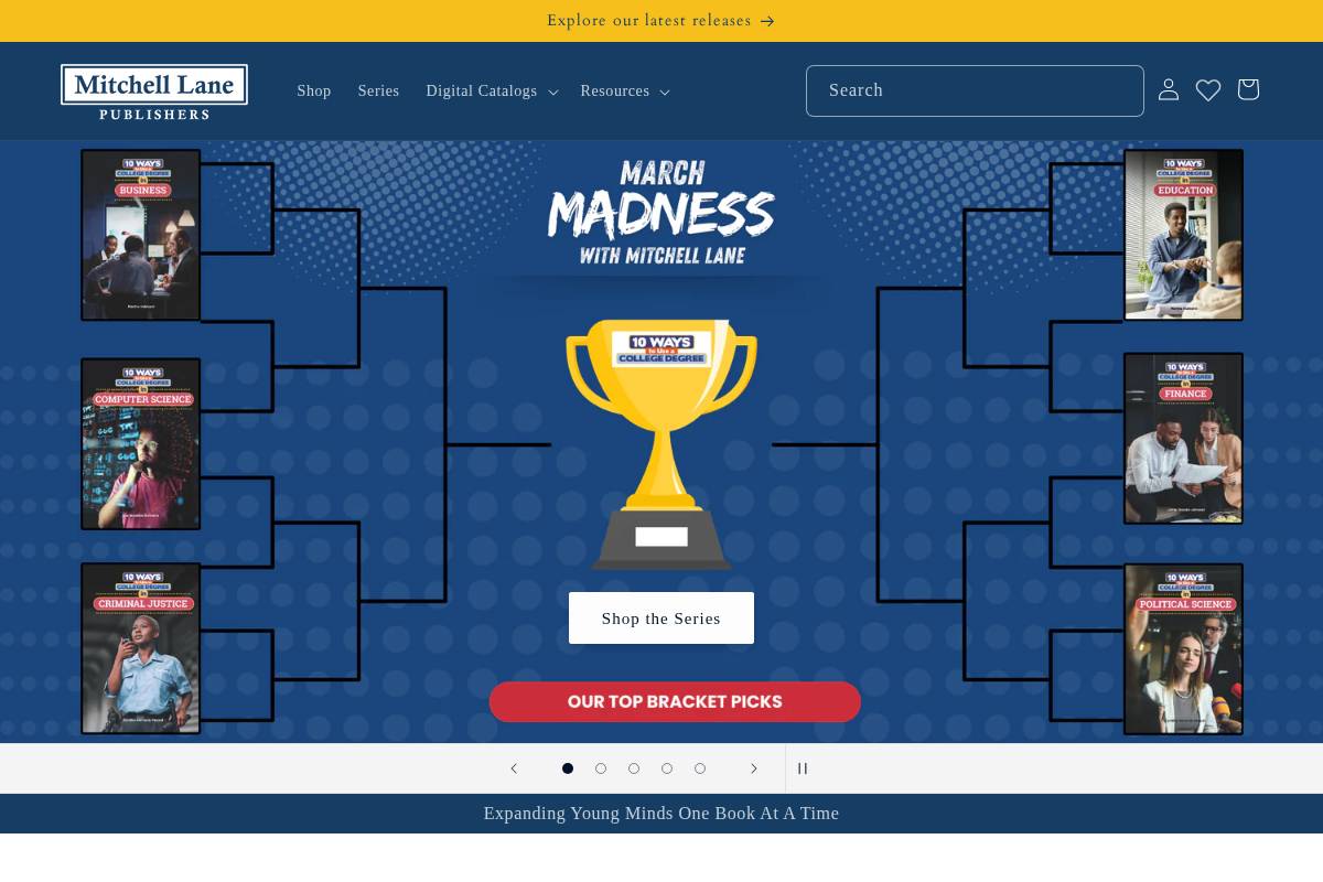 mitchelllanepub.com homepage screenshot