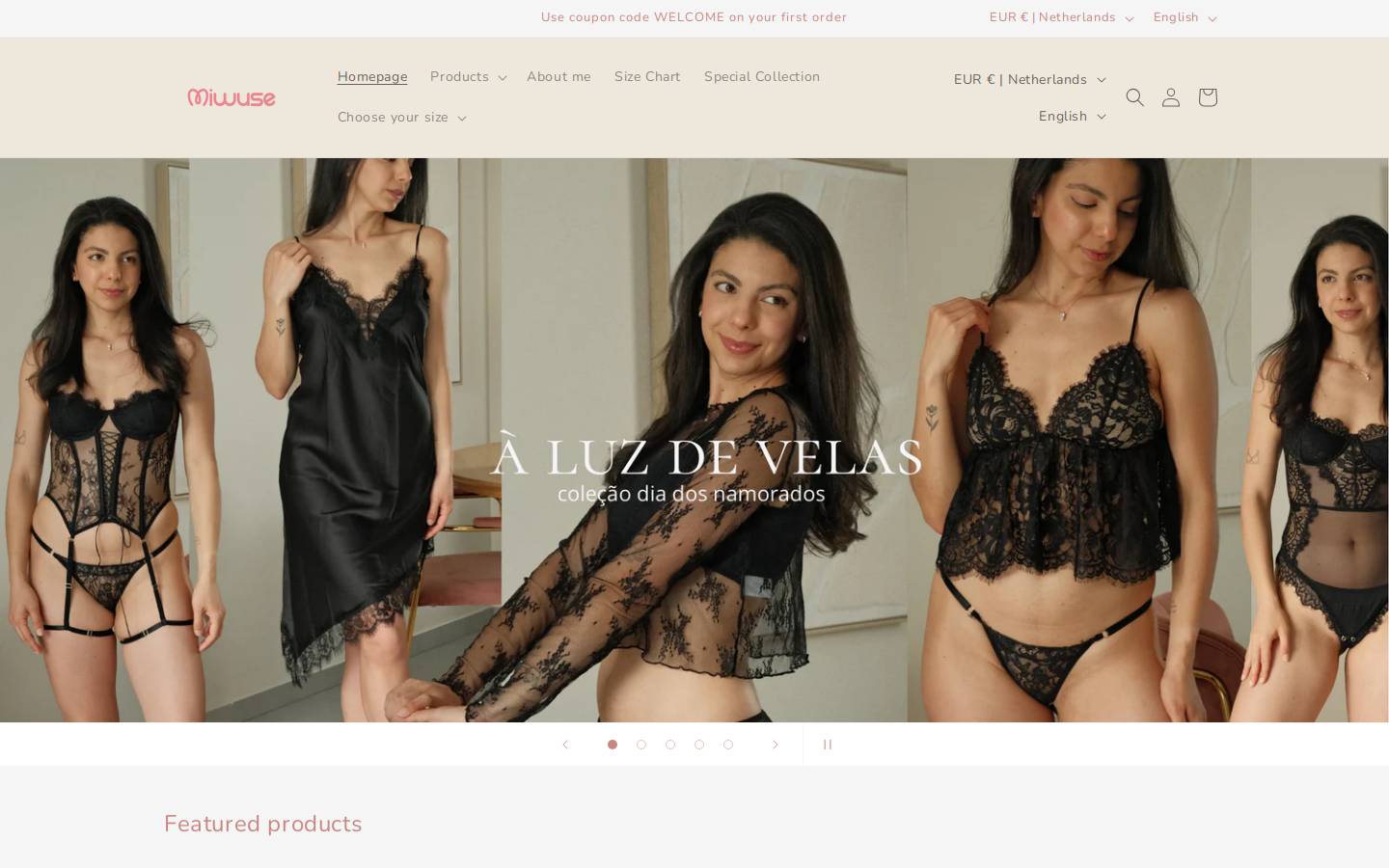 miwuse.com homepage screenshot