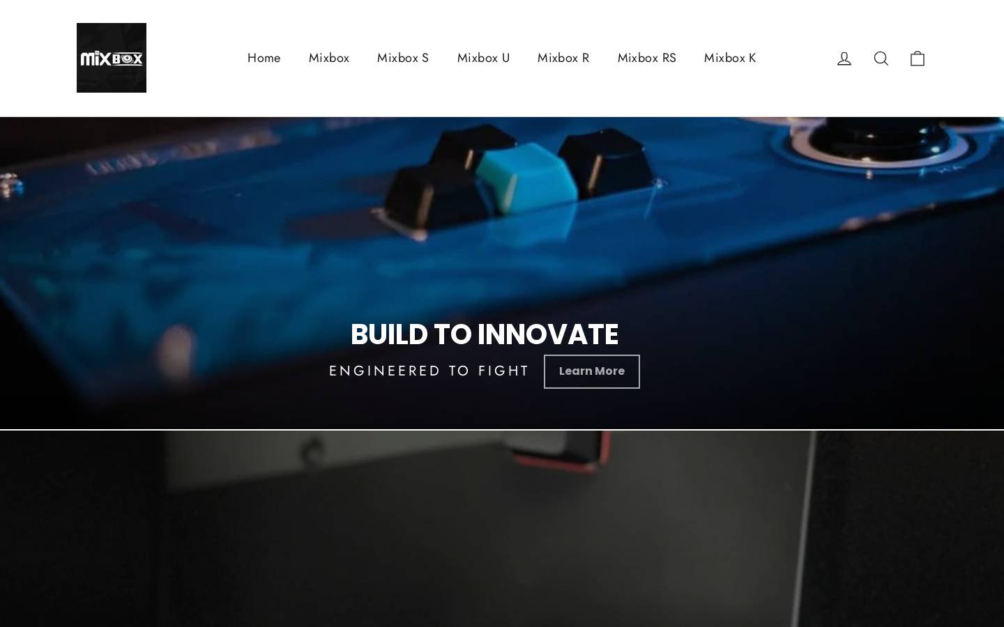 mixboxarcade.com homepage screenshot