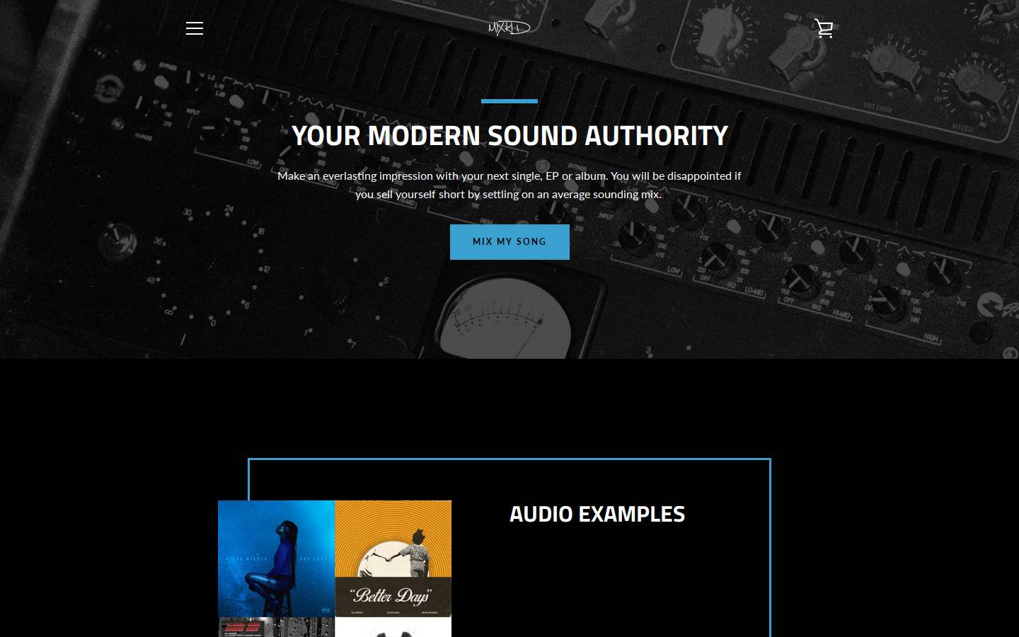 mixkid.com homepage screenshot