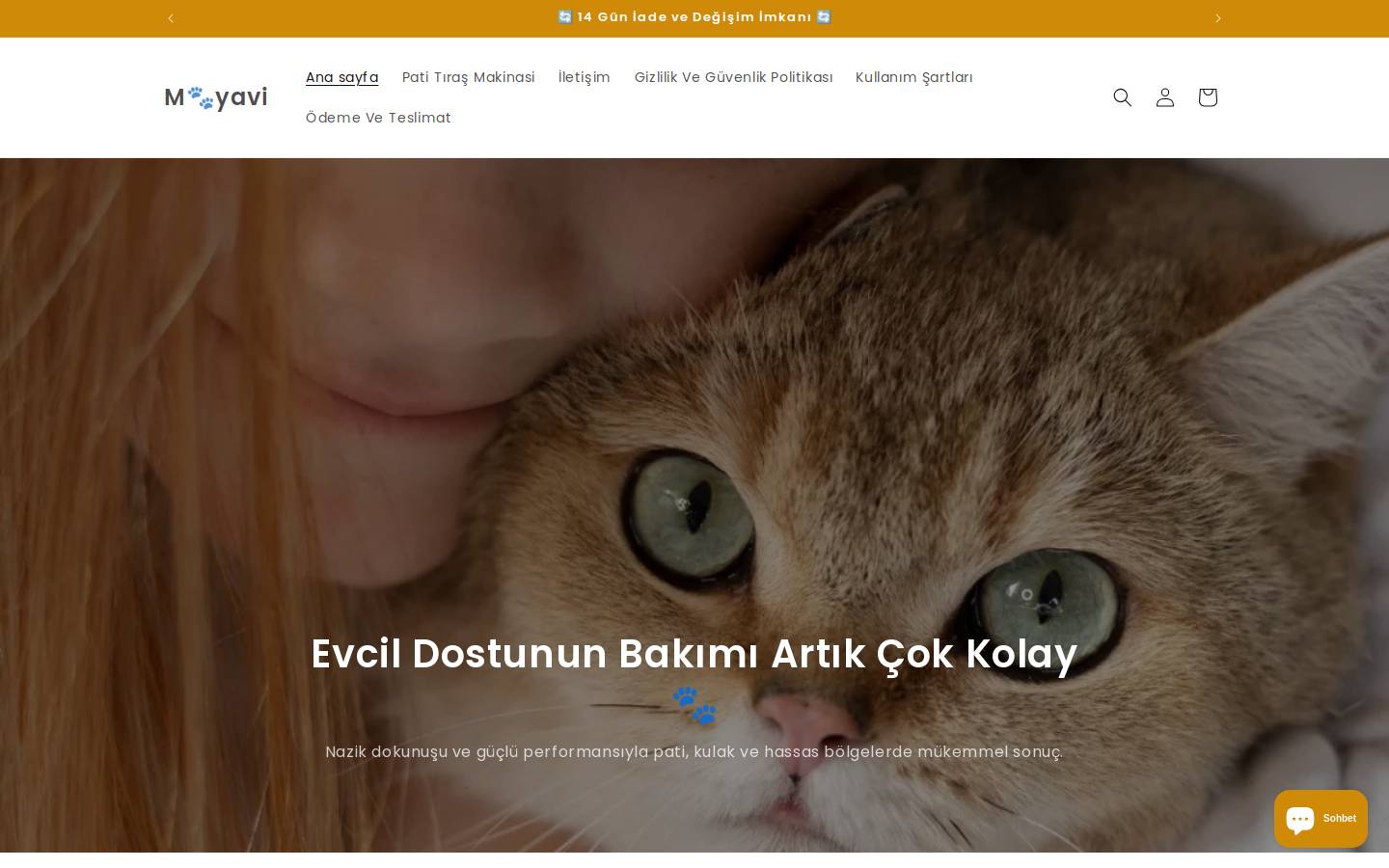 miyavitr.com homepage screenshot