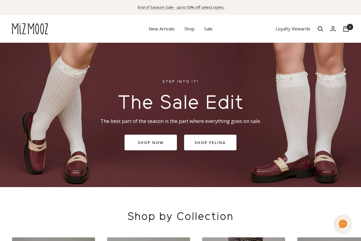 Miz Mooz Canada homepage screenshot