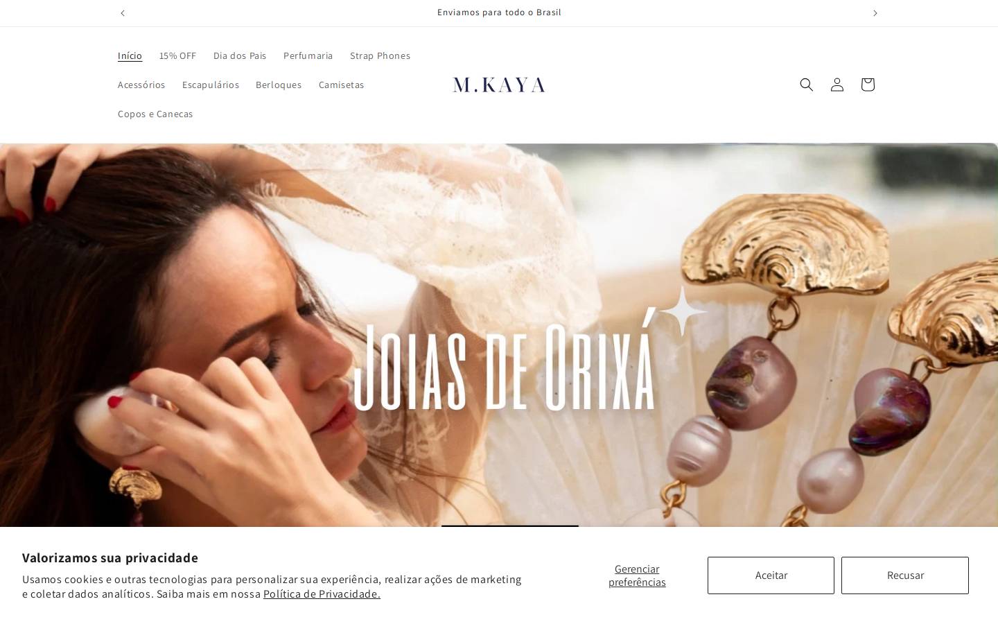 mkaya.com.br homepage screenshot