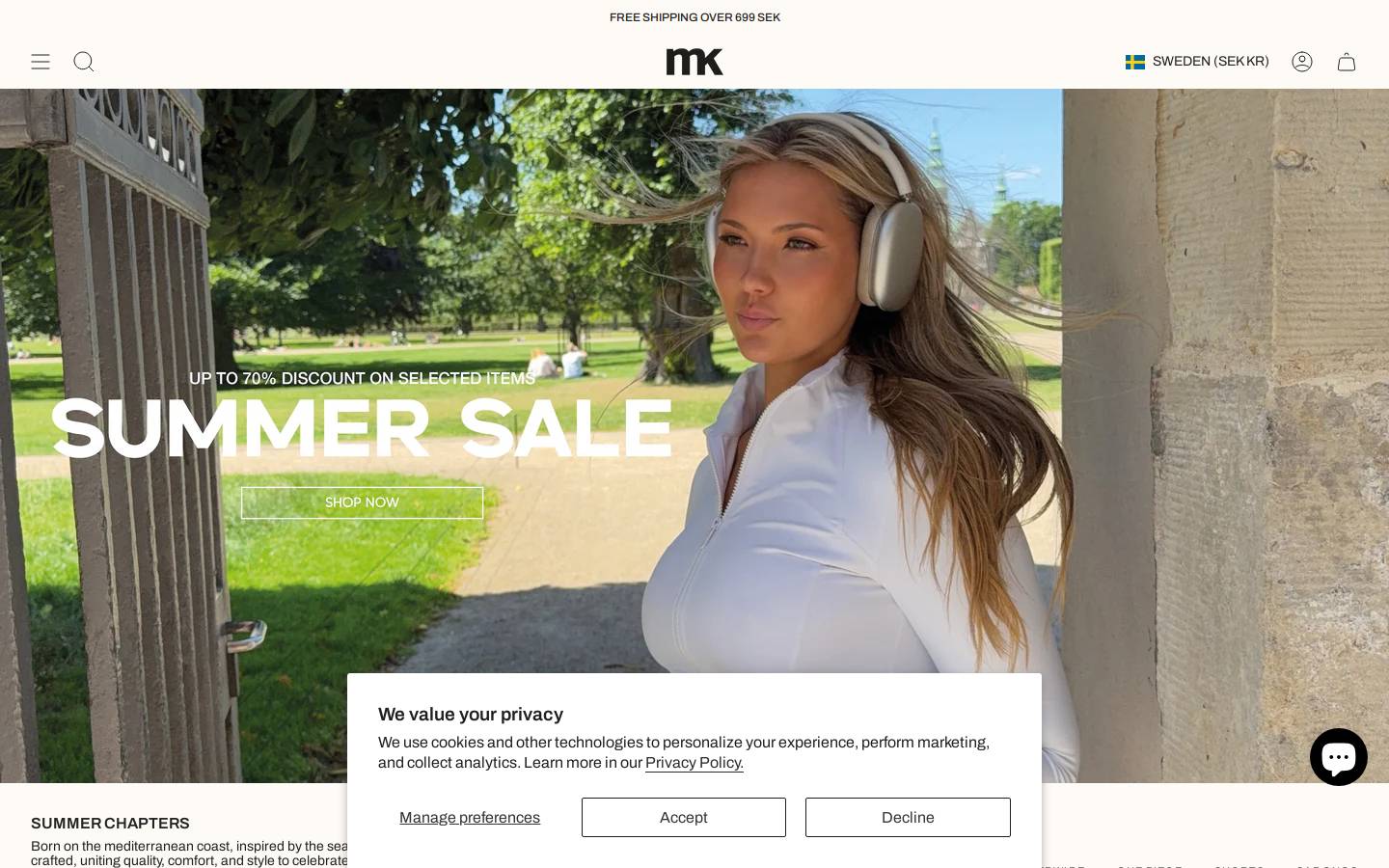 MKLIFESTYLE homepage screenshot