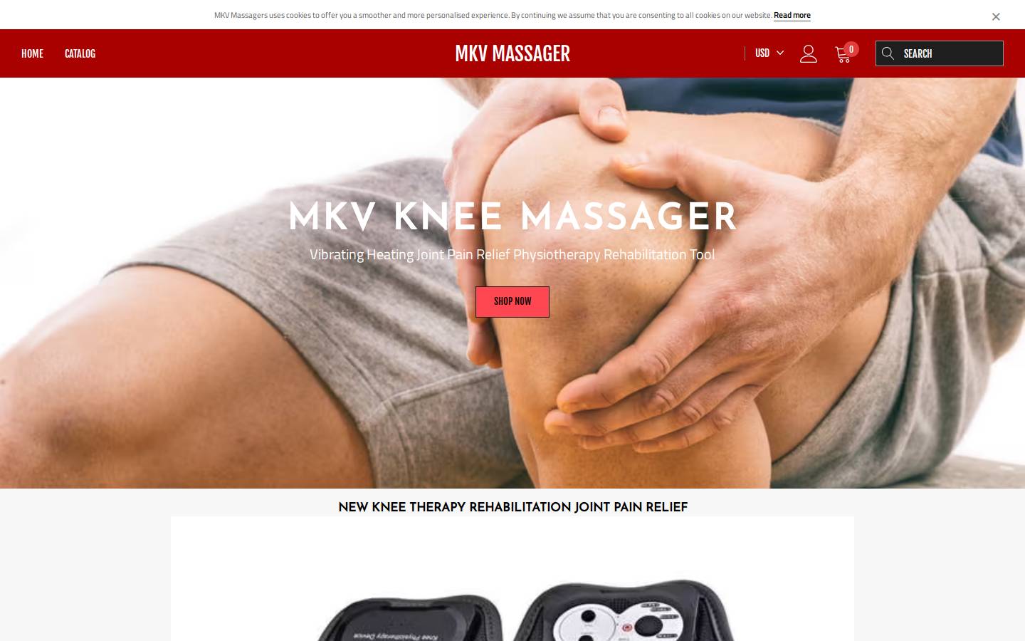 mkvmassager.com homepage screenshot
