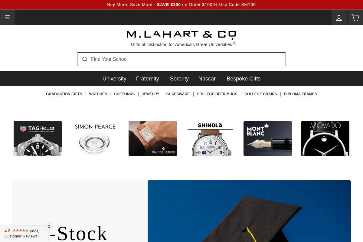mlahart.com homepage screenshot
