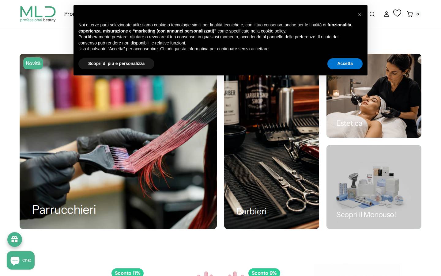 mld.it homepage screenshot