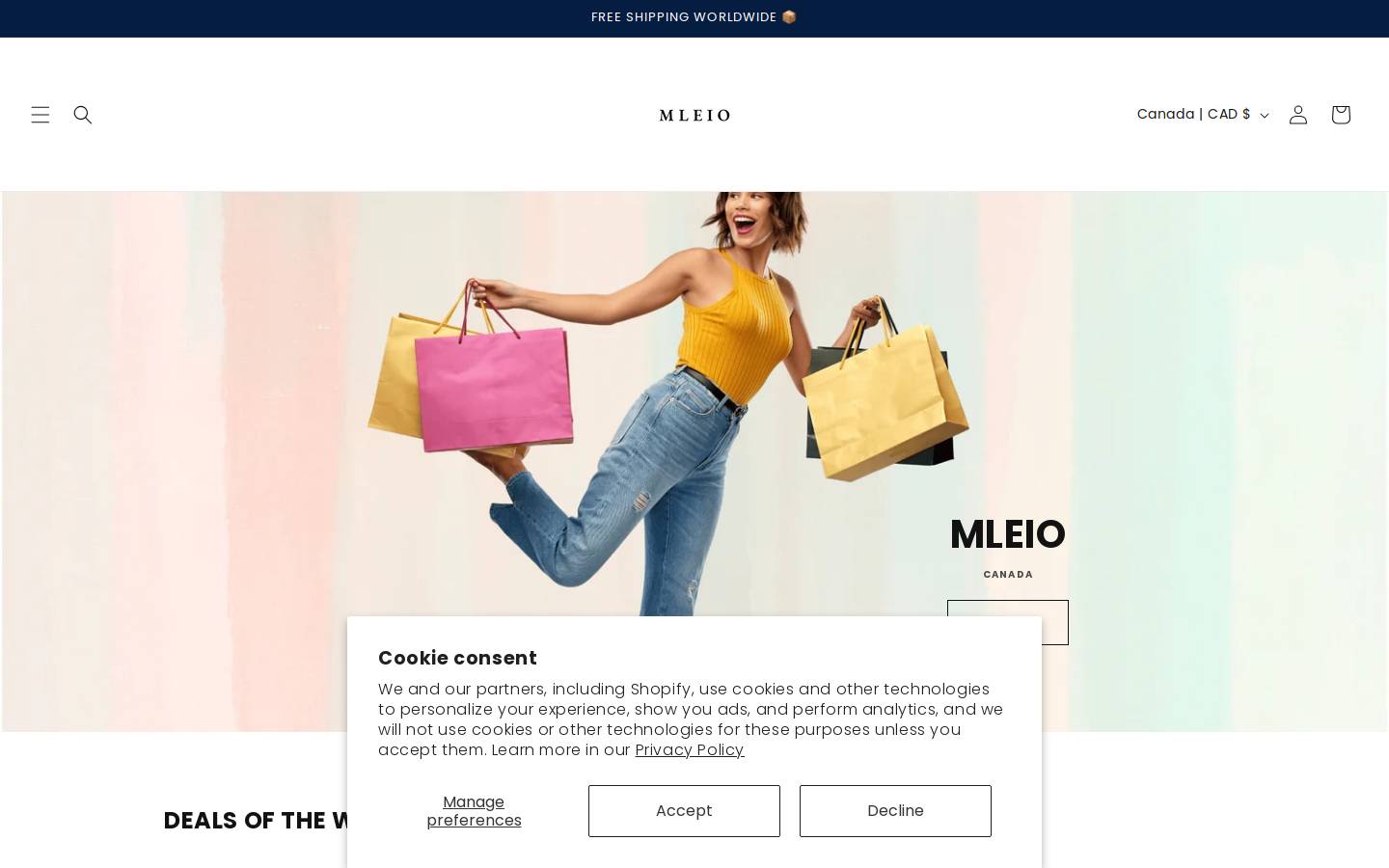 mleio.com homepage screenshot