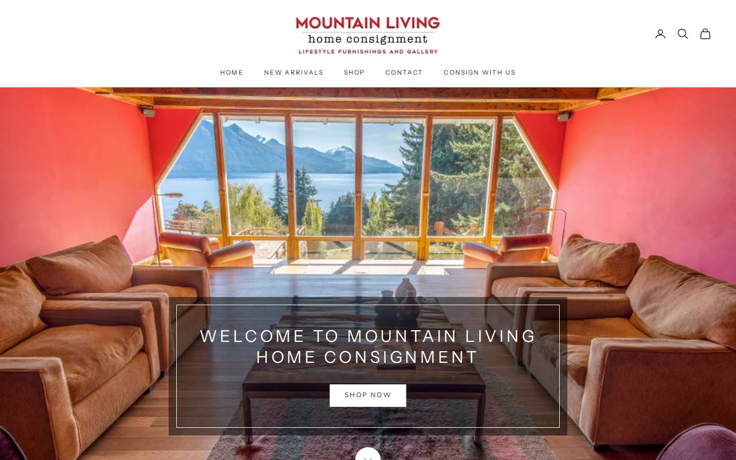 mlhconsignment.com homepage screenshot