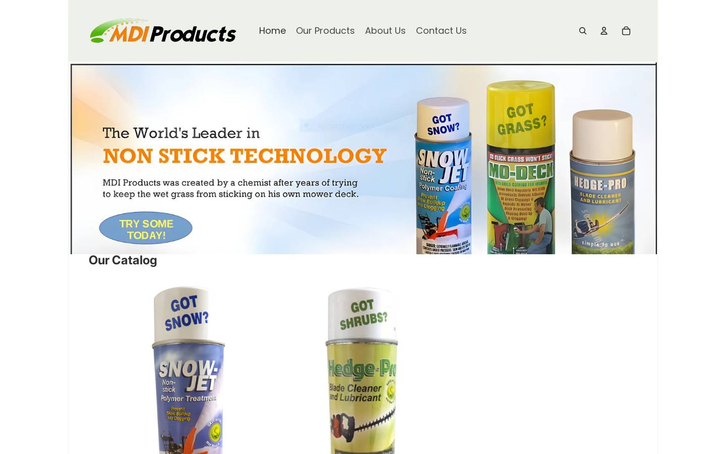 mo-deck.com homepage screenshot
