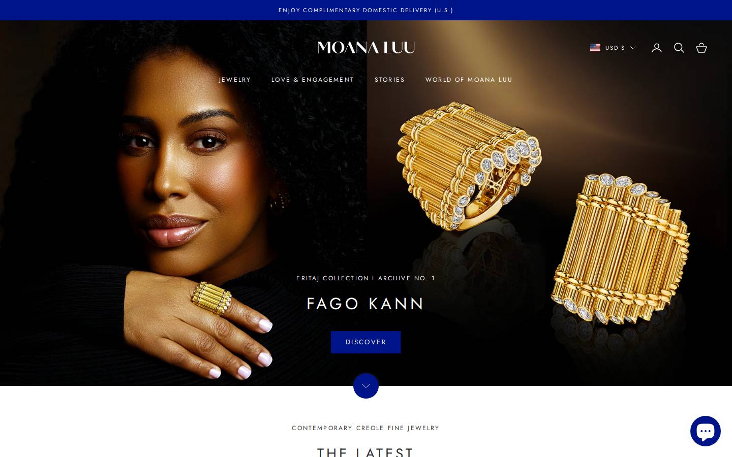 moanaluu.com homepage screenshot