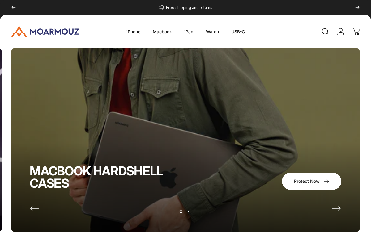 Moarmouz homepage screenshot