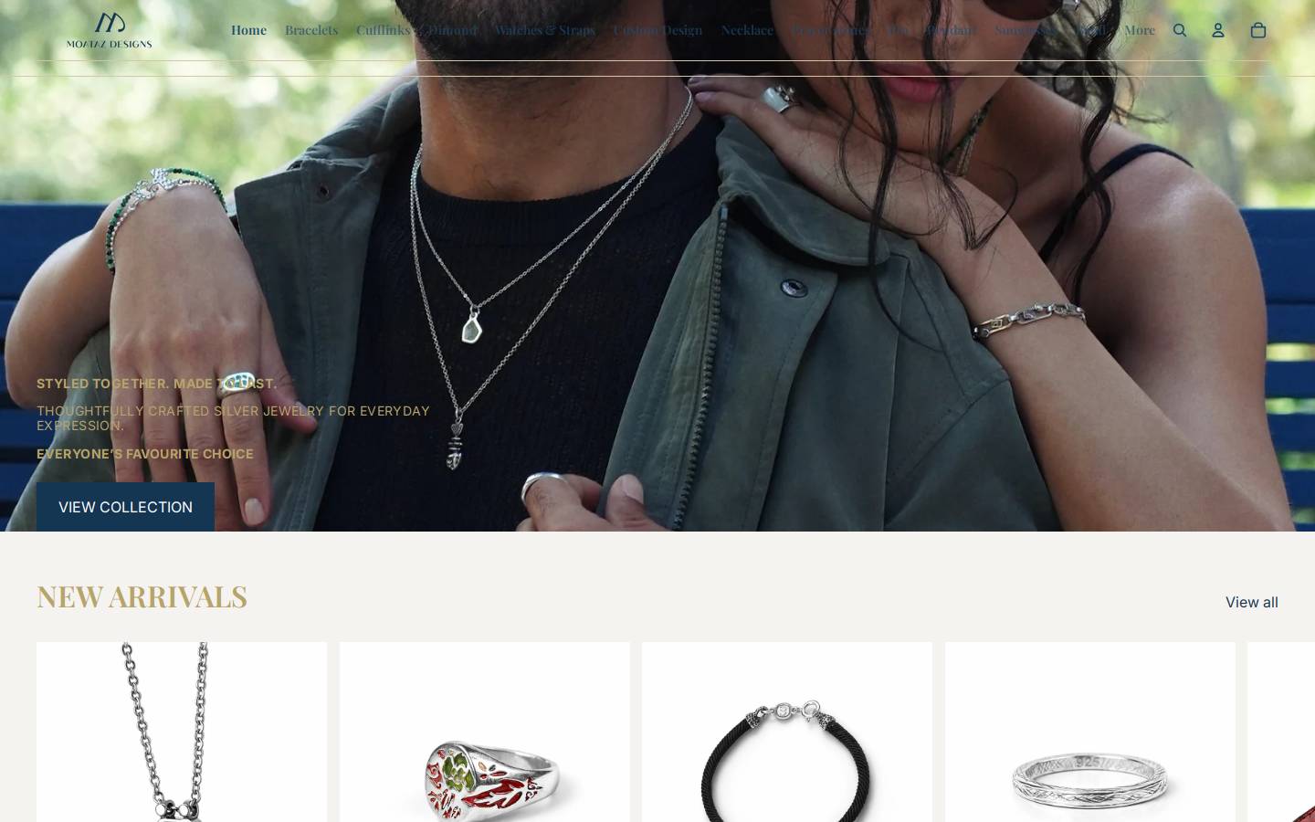 moatazdesigns.com homepage screenshot