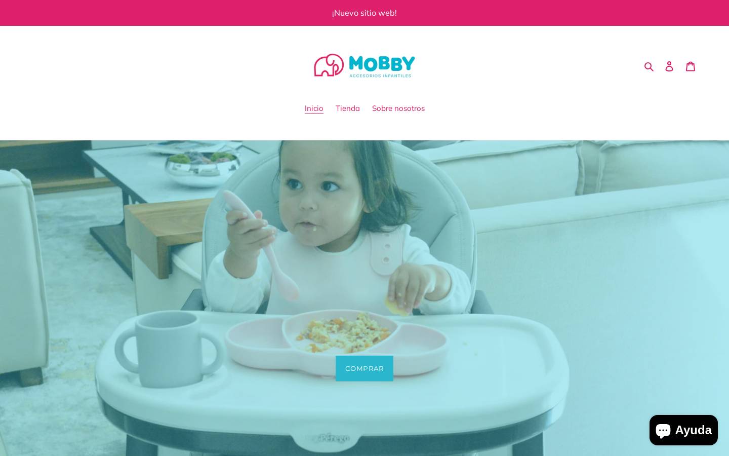 mobbystore.com homepage screenshot