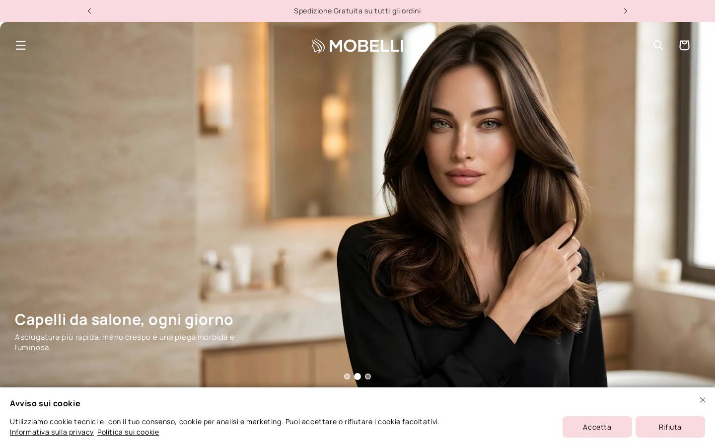 mobelli.it homepage screenshot