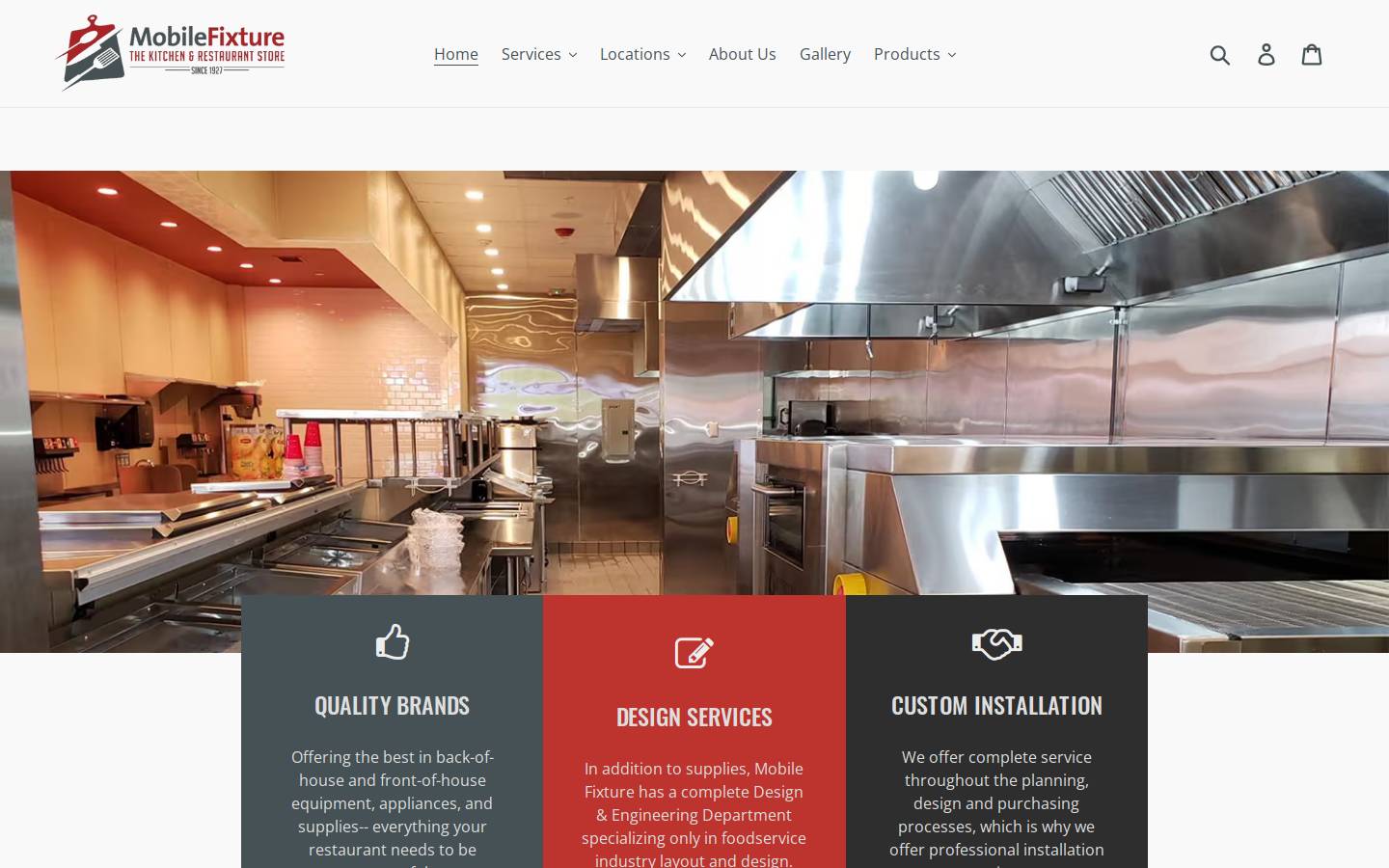 mobilefixture.com homepage screenshot