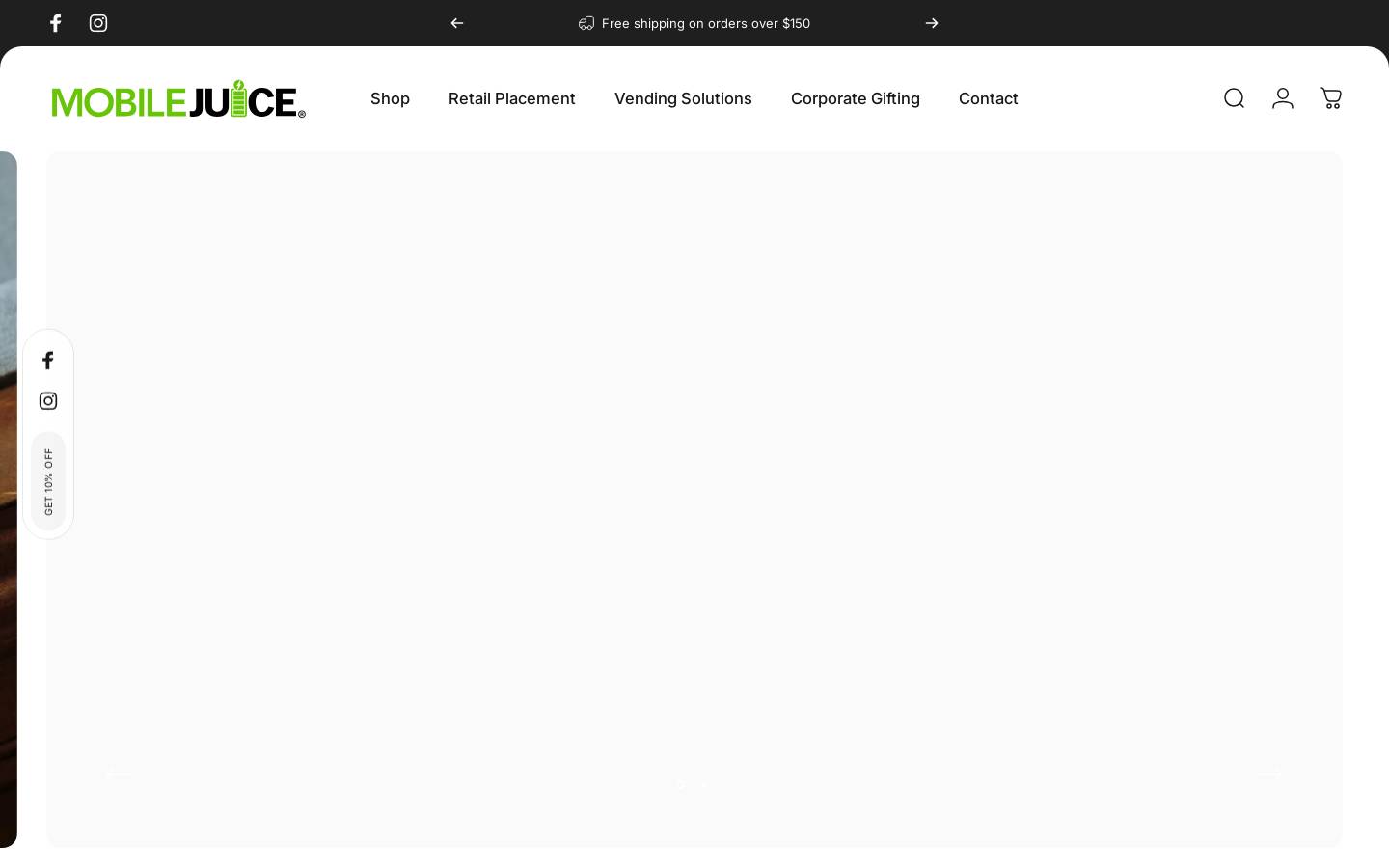 mobilejuice.com homepage screenshot